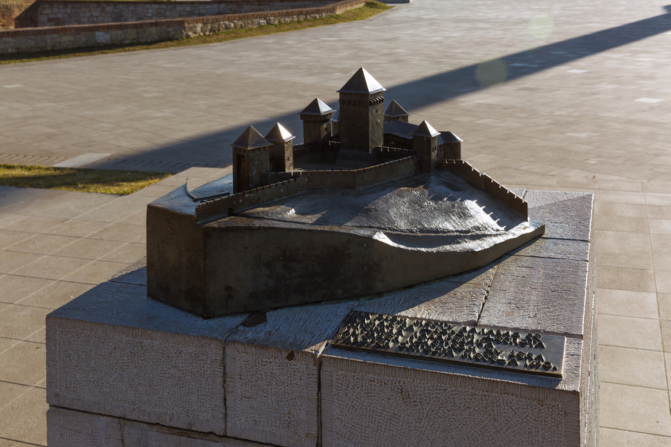 Maketa zamka Despota Stefana Lazarevića, Kalemegdan.